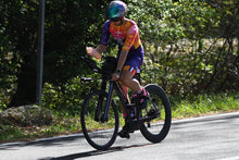 Charger l&#39;image dans la galerie, 🟣👨 IRON TOINOU Maillot Cyclisme Homme Grey/Purple
