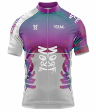 Charger l&#39;image dans la galerie, 🟣👩 IRON TOINOU Maillot Cyclisme Femme Grey/Purple
