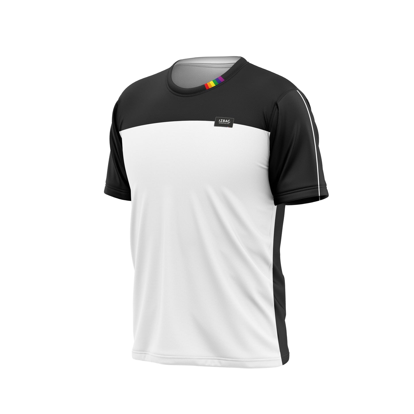 LGBT+ LESS LINE Maillot Homme Black White